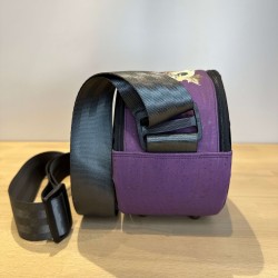 Sac vinyle gothique Corbeau & Roses – fait main | Vinyle-Bag