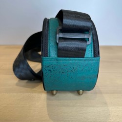 Sac vinyle botanique brodé – fait main | Vinyle-Bag