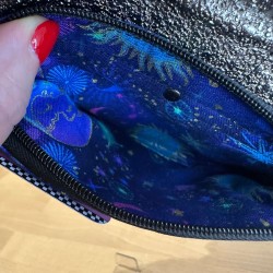 Porte-monnaie Luna Astrale – porte-monnaie céleste fait main | Vinyle-Bag