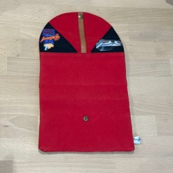 Range-chéquier rétro fait main – Accessoire pratique & vintage | Vinyle-Bag