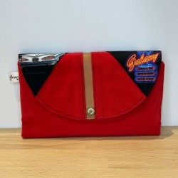 Range-chéquier rétro fait main – Accessoire pratique & vintage | Vinyle-Bag