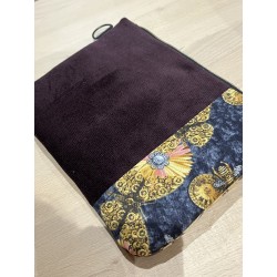 Pochette steampunk victorienne – création artisanale | Vinyle-Bag