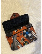 Porte-monnaie papillon guitare