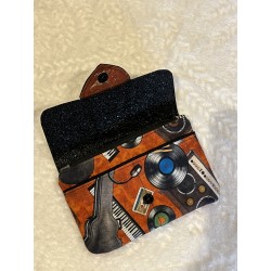 Porte-monnaie papillon guitare