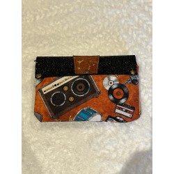 Porte-monnaie papillon guitare