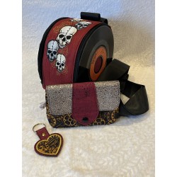 Lot steampunk, sac, porte-monnaie et porte-clés