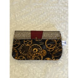 Lot steampunk, sac, porte-monnaie et porte-clés