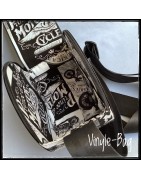 Sac en disque vinyle 45 tours Ride Free moto
