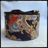 Vanity-case trousse de toilette rangement maquillage en disques vinyles
