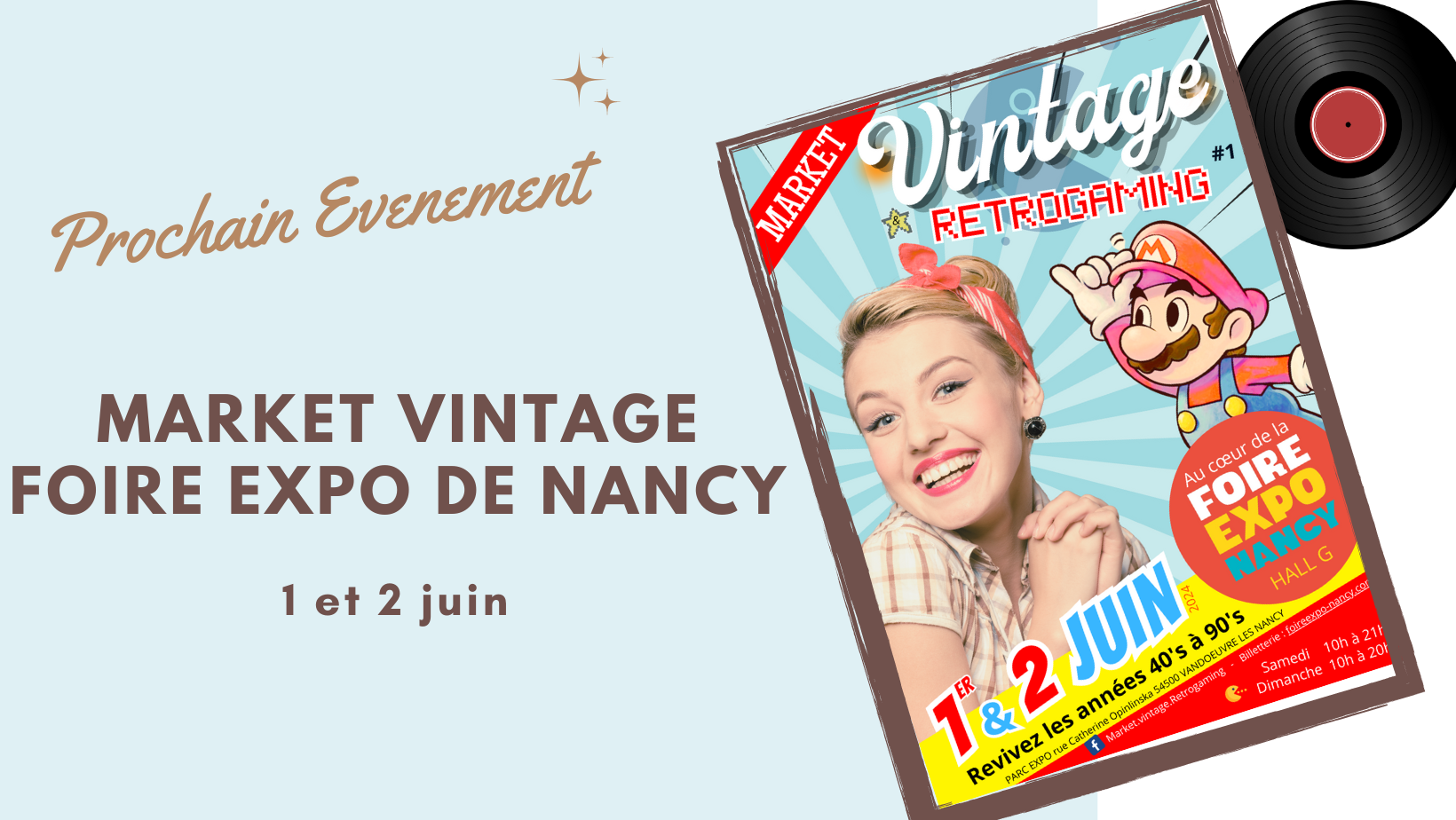 salon market vintage de Nancy